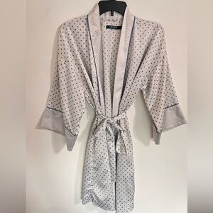Lauren Ralph Lauren Polka Dot satin robe